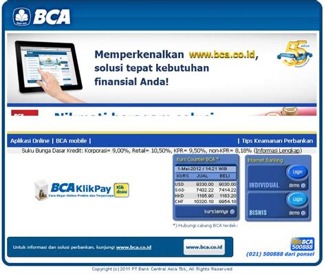 www klik bca individual